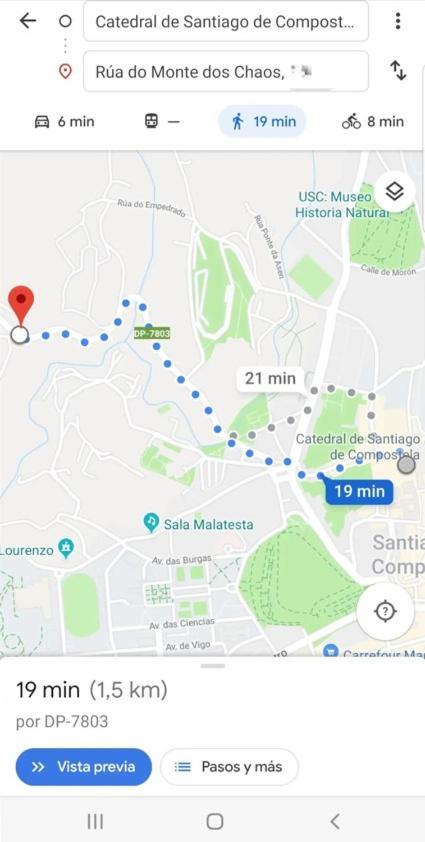 הוילה סנטיאגו דה קומפוסטלה Tipica Casa De Piedra מראה חיצוני תמונה